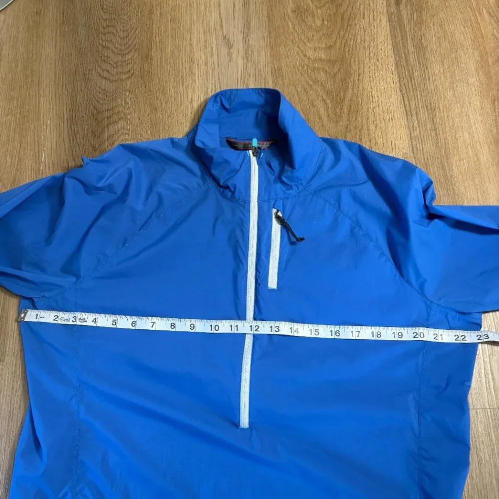 Stio women's Second Light Pullover blue XL 1/2 zip lightweight DWR jacket layer - Picture 7 of 9